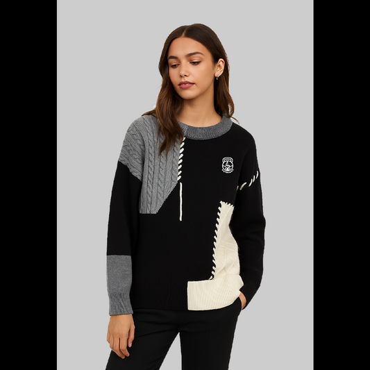 Black Premium Knitted Sweater